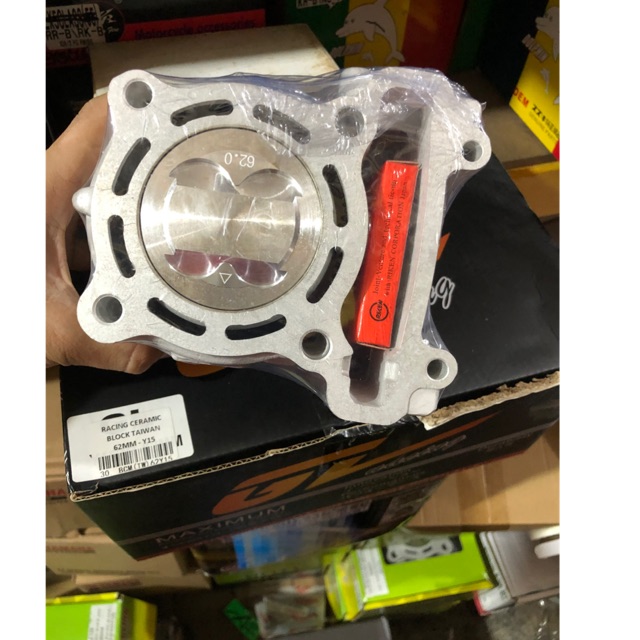 Yamaha Y15z/Lc135 Racing Block ขนาด 62mm/63mm/65mm