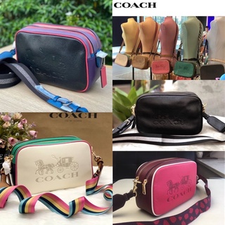 Coach Jes Crossbody กระเป๋าซิปสะพายข้าง งาน Outlet 🔥