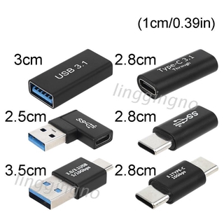 อะแดปเตอร์แปลง Type-C เป็น USB 3.0 OTG ตัวผู้ ตัวเมีย