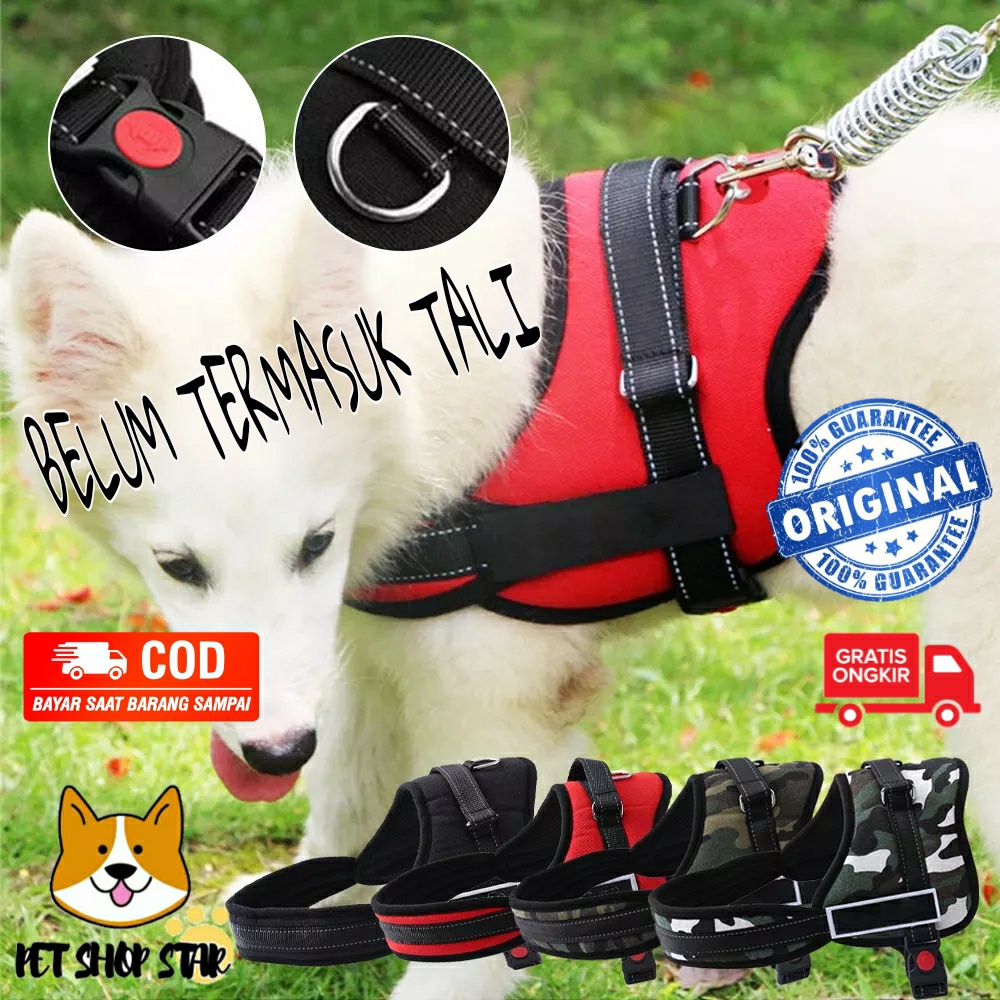 HERNESS ONLY ROPE สําหรับสุนัขพันธุ์เล็กและใหญ่, SOFT AND THICK MATERIAL