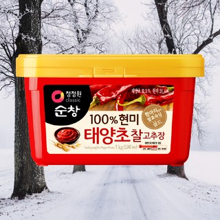 แพค คุ้มค่า Gochujung โกชูจัง ซอสพริกเกาหลี 1000g. ตราซองจองวอน