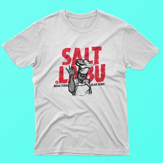 【100% cotton】Merket Salt Bae P. เสื้อยืด พิมพ์ลาย Ramlee Funny Parody Labu Labi สําหรับผู้ชาย