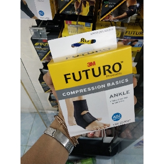 ส่งวันต่อวัน!!  Compression Ankle อุปกรณ์พยุงข้อเท้า Ankle Support  ชนิดปรับกระชับได้ สีดำฟูทูโร่ Futuro 3M Ankle Sprain