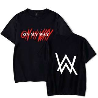 Alan Walker เสื้อยืดแขนสั้น ผ้าฝ้าย พลัสไซซ์ สําหรับผู้ชาย และผู้หญิง 4XL &lt;2022&gt;