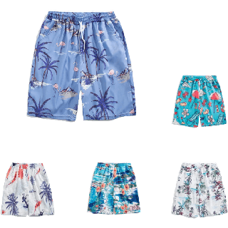 โปรโมชั่น : GIANTSHOP กางเกงขาสั้นฮาวาย ชายหาด Summer Style S3