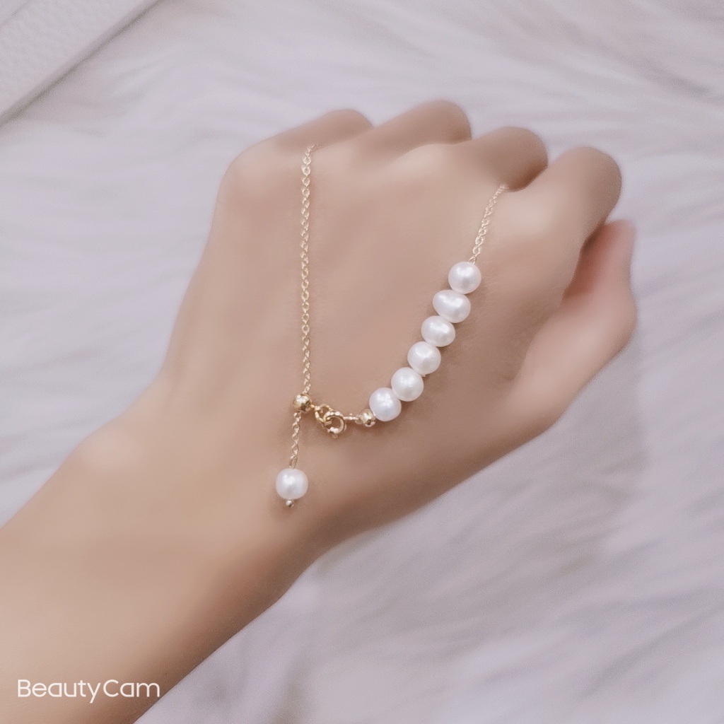 สร้อยคอ diy 14k ของคุณเท่านั้น 14k 14k สร้อยคอรักษาสีบรรจุทอง