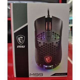 ราคาMSI M99 RGB Gaming Mouse เม้าส์ดีๆสำหรับเล่นเกมส์-ของแท้100%