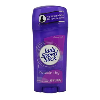 Lady Speed Stick สูตร Shower Fresh 60 g. สุดยอดโรลออนใช้ดีที่สุด!! ระงับกลิ่นเหงื่อได้นานสูงสุดถึง 48ชม