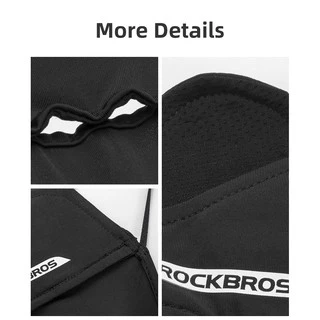 【TH Delivery】ROCKBROSหน้ากากกันแดด ผ้าใยเย็น ล้างทําความสะอาดได้เปิดสําหรับระบายอากาศ แฟชั่นสวย เหมาะกับผู้ชายและผู้ญิง