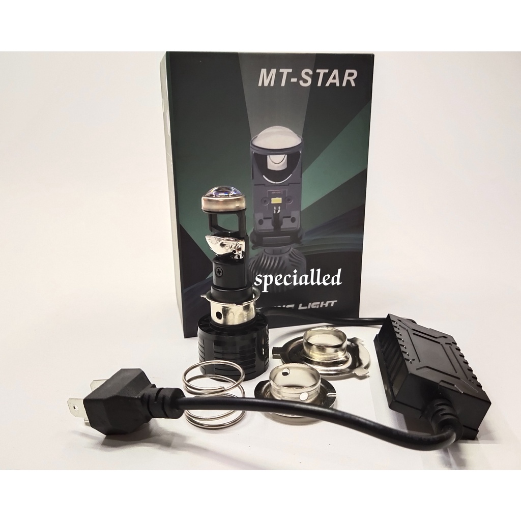 ไฟหน้าโปรเจคเตอร์ led ขนาดเล็ก h6 h7 h4 mt star h8