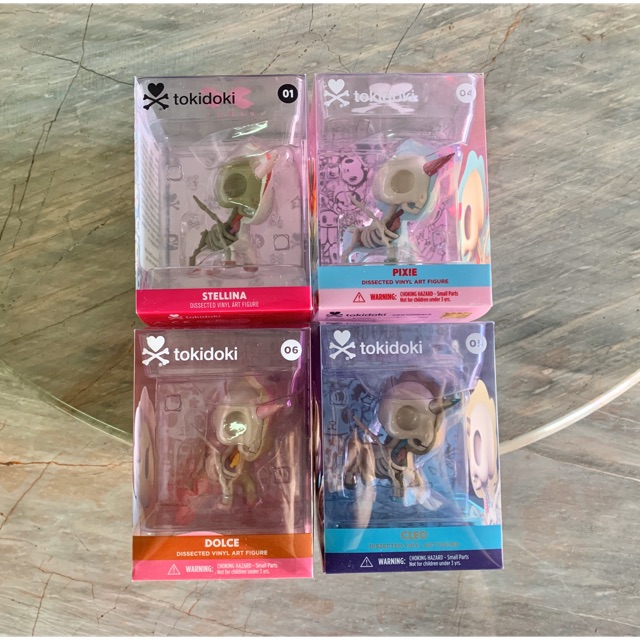 Tokidoki XXRAY , โทกิโดกิ , cleo , Dolce , Pixie, stellina