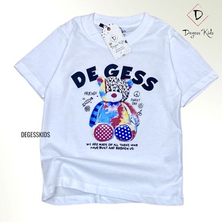 Dgss Adlv Bear เสื้อยืด แขนสั้น ลาย Degess Apparel Distro 30s ของแท้ สําหรับเด็ก 1-12 ปี ทุกเพศ