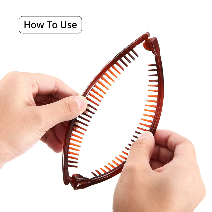 Women Classics Clincher Comb กิ๊บติดผมหางม้า อุปกรณ์จัดแต่งทรงผม ...
