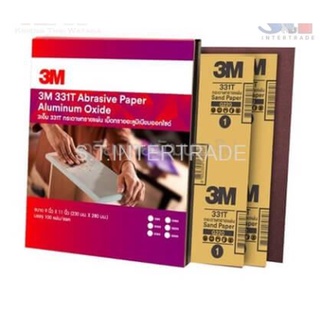 NNP-Stintertrade331T กระดาษทรายขัดแห้ง 9"X11" G120 (100PC/PA) ออกใบกำกับภาษีได้