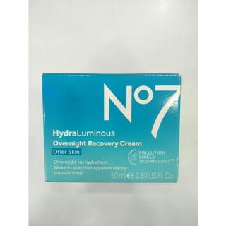 No7 Hydra Luminous Overnight Recovery Cream 50ml.(กลางคืน)