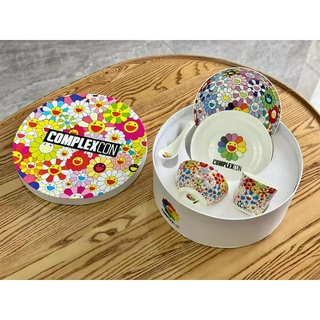 Murakami Takashi Sunflower Limited Tableware Set of 5 pieces