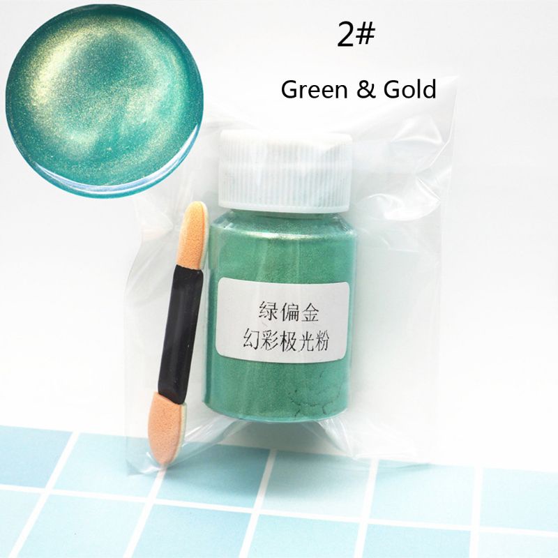 for Aurora Pearl Pigment Powder Mica Pearlescent Colorants Resin Dye Jewelry Mak - รูปที่ 5