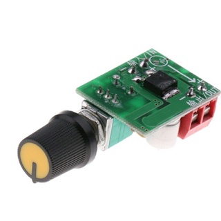 ทริมเมอร์ ปรับความเร็วมอเตอร์ หรือใช้หรี่หลอดไฟ Mini Small PWM DC 3V-35V 5A Motor PWM Speed Controller Speed