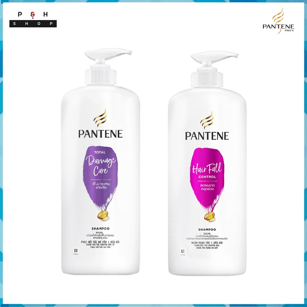 Pantene แพนทีน โปร-วี แชมพู  ขนาด 1200 มล. Pantene Pro-V Shampoo 1200 ml. เลือกสูตรได้