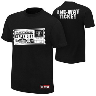 Brock Lesnar "One Way Ticket" T-Shirtสามารถปรับแต่งได้