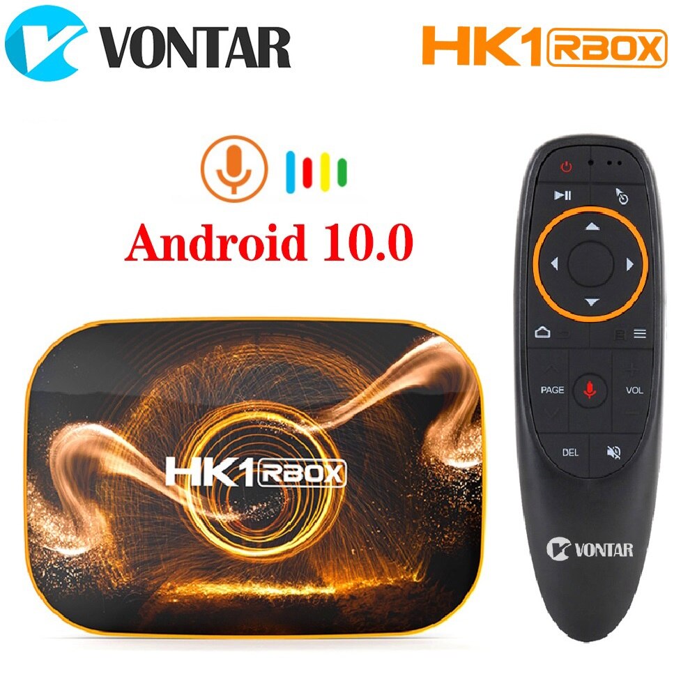2020สมาร์ททีวีกล่อง HK1 R1 Max 4GB 128GB กล่องทีวี Android 10 Android ...