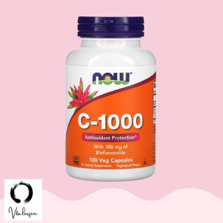 พร้อมส่ง !!!! Now Foods C-1000 mg  100 Veg Capsules with Citrus Bioflavonoid Complex 100 mg //