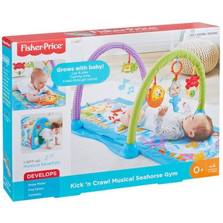 Fisher-Price Kick n Crawl Musical Seahorse Gym ฟิชเชอร์ไพร์ซ เพลยิม ของแท้ 100%