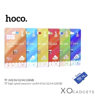 Memory Micro SD Card Hoco  เป็น เมมโมรี่ การ์ด คุณภาพดี มีความจุ 4,8,16,32,64,128 GB (รับประกัน 5 ปี) เมม การ์ดความจำ