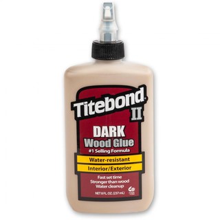 (โปรโมชั่นเคลียร์สต๊อคลดพิเศษ มีจำกัด) กาวสำหรับงานไม้ Titebond II Dark Wood 8oz.