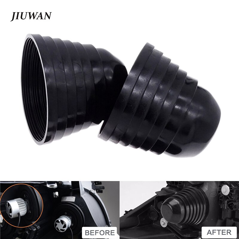 1 คู่ H11 H7 70 มม.-100 มม.LED HID ไฟหน้าฝุ่นซีลยางไฟหน้ากันน้ําฝาครอบอุปกรณ์เสริม