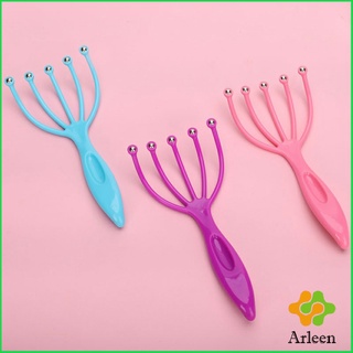 Arleen ไม้นวดศรีษะ ที่นวดศรีษะ ไม้นวดสปาเพิ่มความผ่อนคลาย Head massager