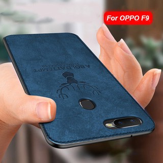 Oppo F9 ผ้านุ่ม ไฮบริด แข็ง กันกระแทก บาง เคลือบ เคสโทรศัพท์