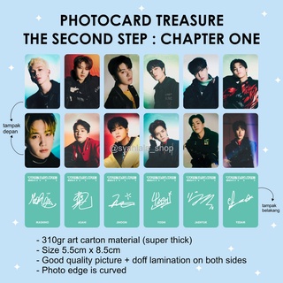 Treasure The Second Step Photocard Package: Chapter One Jikjin Premium Back And Forth Blunt Tip