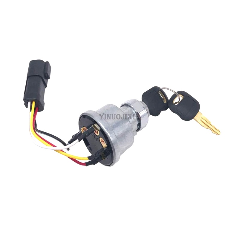 เหมาะสําหรับ CAT Carter 257B/247B/D6T/D6R ล็อคสตาร์ทสวิตช์จุดระเบิดพร้อมกุญแจ 142-8858