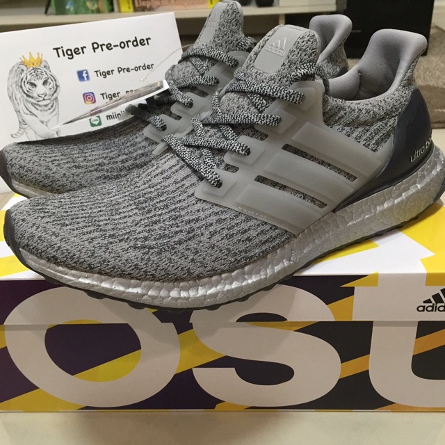 Adidas Ultra boost 3.0 Silver Pack Limited Edition | Shopee Thailand
