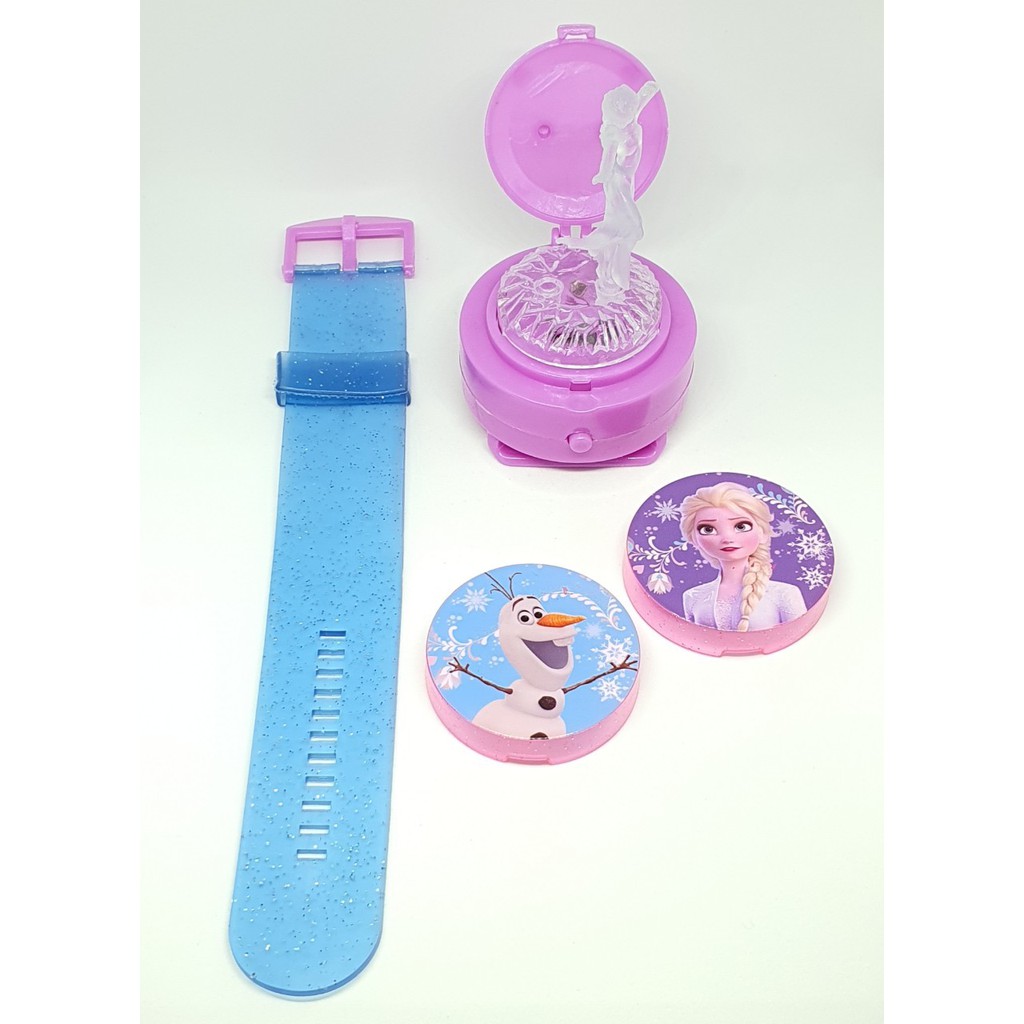 (พร้อมส่ง)ใหม่‼️พร้อมส่งนาฬิกาเด็กหน้าปัด2IN1 นาฬิกาเบ็นเท็น เจ้าหญิง มีไฟ มีเสียงเพลง ระบบดิจิตอล นาฬิกาลายการ์ตูน R114
