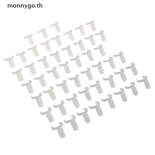 【monnygo】แหวนขาตั้งโชว์สีทาเล็บเจลยูวี 50 ชิ้น