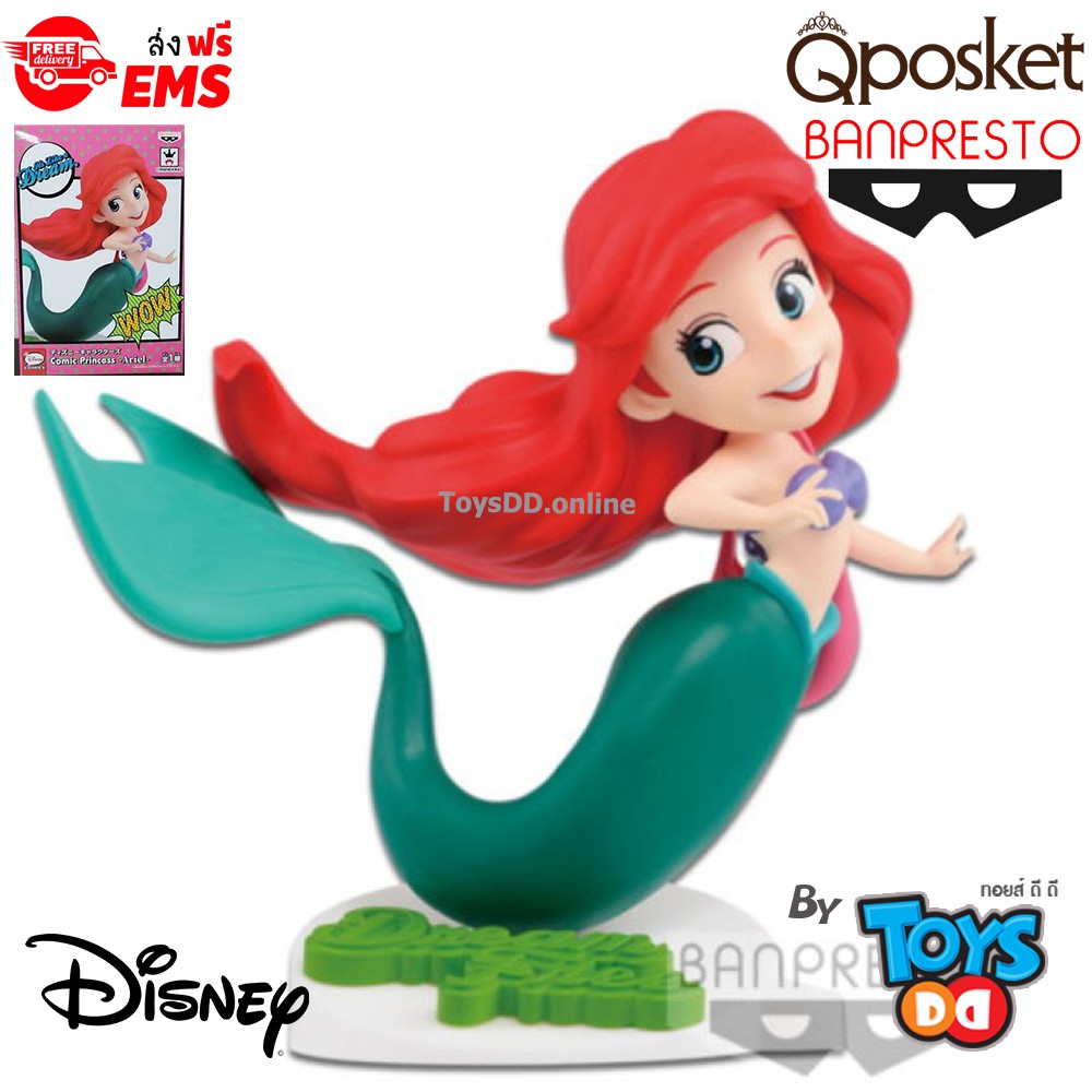 Q Posket Disney Characters Comic Ariel Princess Style