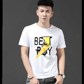 คอกลมเสื้อยืดสําหรับผู้ชายในการขาย Tees ท็อปส์ Unisex แฟชั่นเกาหลีแขนสั้นพิมพ์กราฟิก DJ.