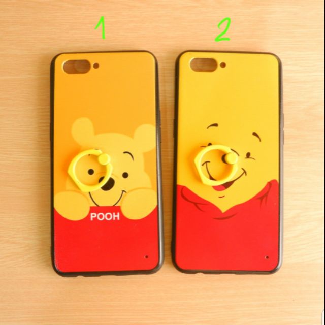 เคสลายเส้นนูน+แหวน A77 / F3