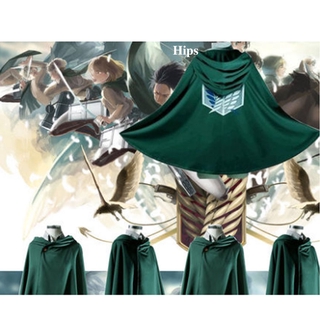 Gp1 เสื้อคลุมคอสเพลย์ อนิเมะ Shingeki no Kyojin Levi Rivaille Rival Ackerman Attack on Titan สําหรับปาร์ตี้ฮาโลวีน