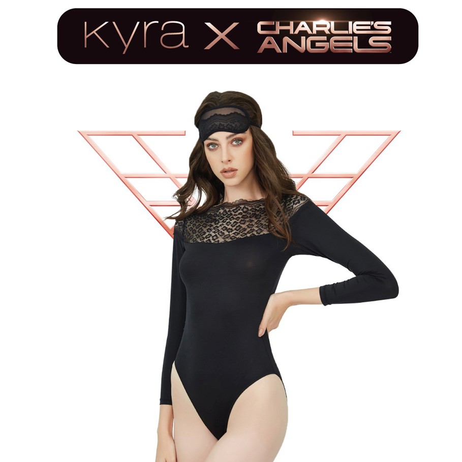 Kyra บอดี้สูท Janice Bodysuit Black