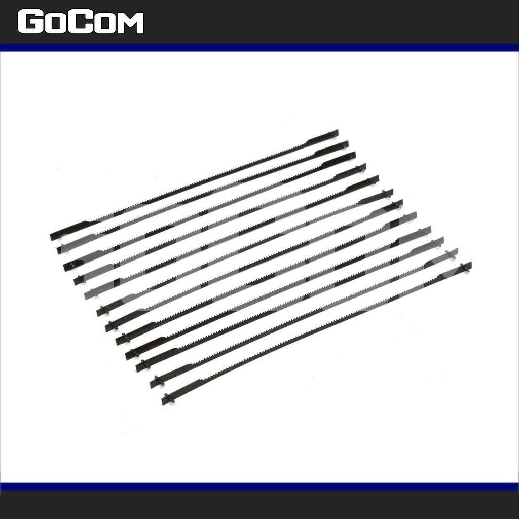 ใบเลื่อยฉลุ ทุกแบบ หยาบ กลาง ละเอียด ทั้งหมด 12ใบ รุุ่นสลัก เกี่ยว ยาว 133mm ใช้กับ จิ๊กซอ และ แท่นฉ