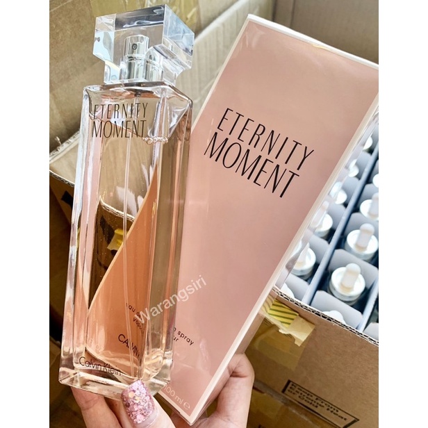 Clavin klein Eternity Moment For women EDP 100 ml แท้100%