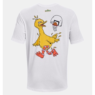 UnderArmour เสื้อยืดบาสเกตบอล CURRY BIG BIRD AIRPLANE TEE สีขาว