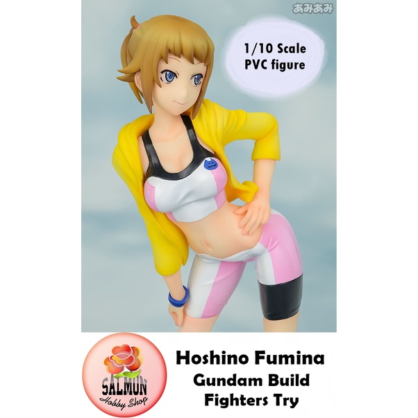 Figure ฟิกเกอร์แท้ (MegaHouse - PVC figure 1/10th Scale) Gundam Build Fighters Try - Hoshino Fumina