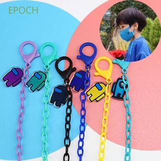 Epoch สายคล้องแว่นตาพลาสติกลายการ์ตูนหลากสีน่ารักสําหรับนักเรียน