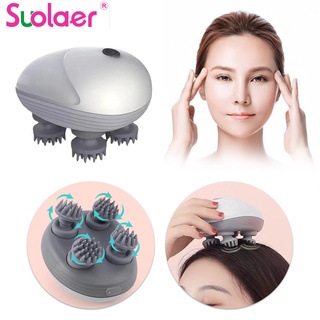 Suolaer อุปกรณ์นวดศีรษะไฟฟ้า สําหรับนวดหนังศีรษะ และร่างกาย