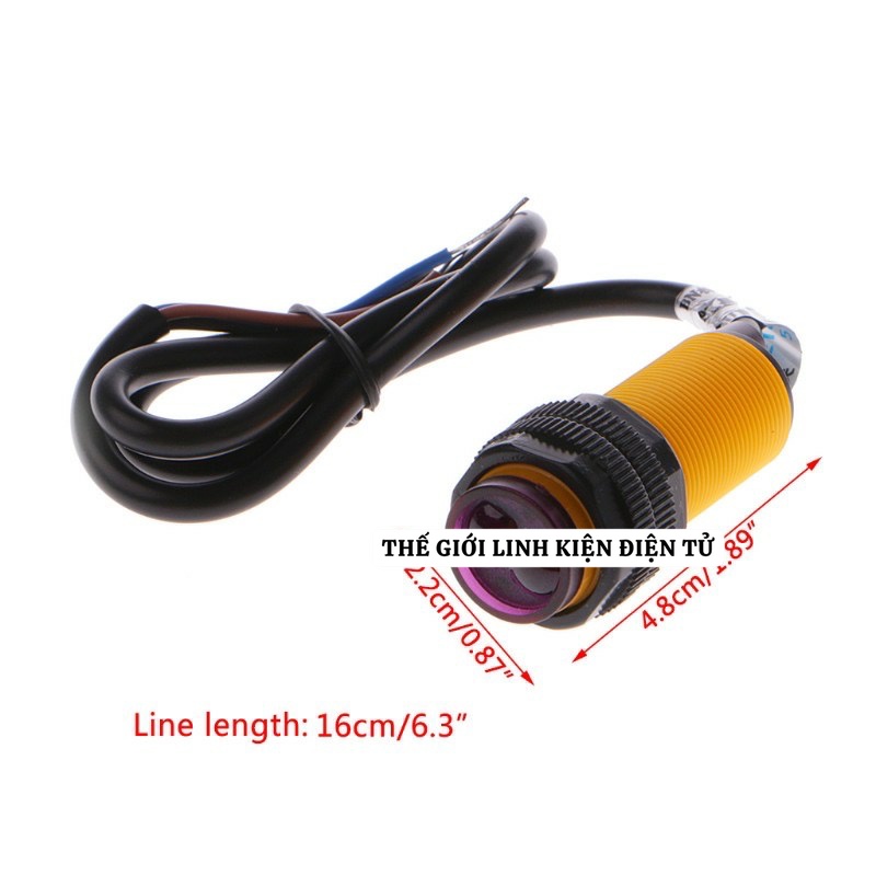 เซ็นเซอร์อินฟราเรด E18-D80Nk