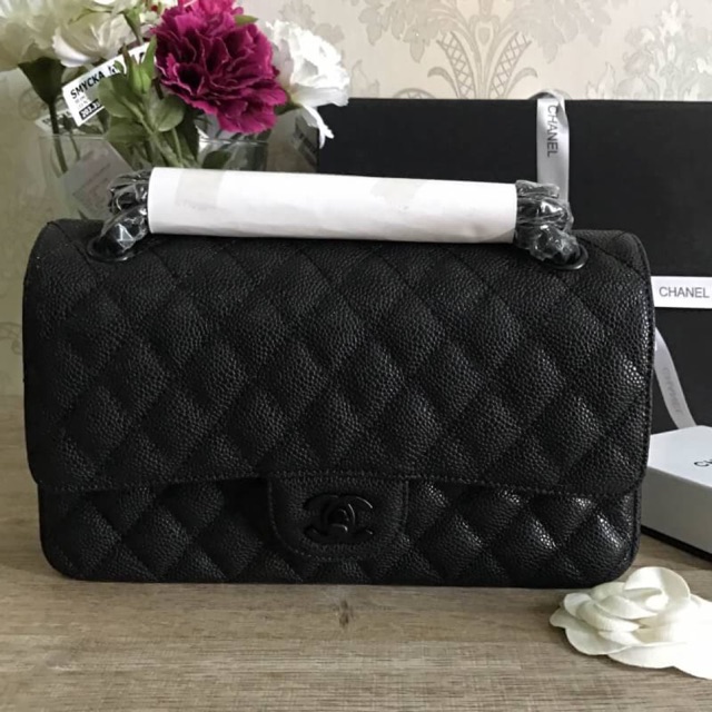 chanel classic so black